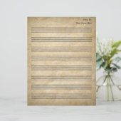 Vintage Sheet Music (Standing Front)
