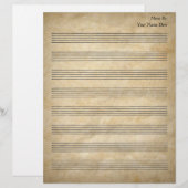 Vintage Sheet Music (Front/Back)