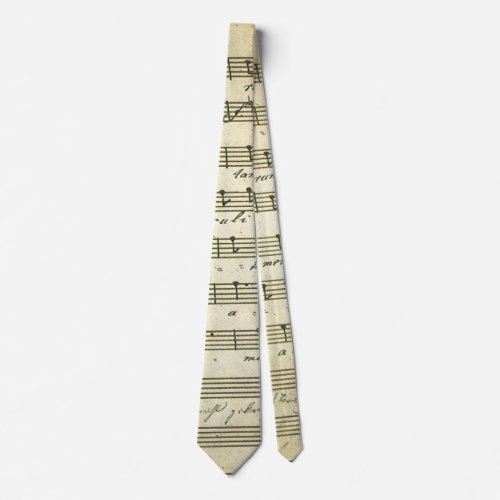 Vintage Sheet Music Antique Musical Score 1810 Tie