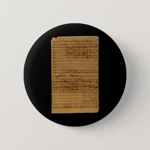 Vintage Sheet Music by Johann Sebastian Bach Button
