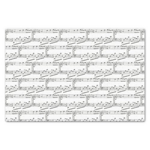 Vintage Sheet Music Chopin Tissue Paper