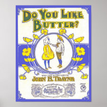 Vintage Sheet Music Do You Like Butter? Cover copy