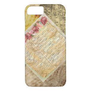 Vintage Sheet Music Musical Notes Phone Case