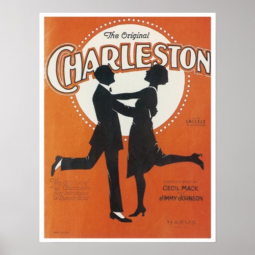 Vintage Sheet Music Poster