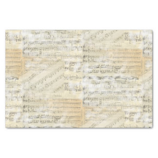 Vintage Sheet Music Tissue Paper
