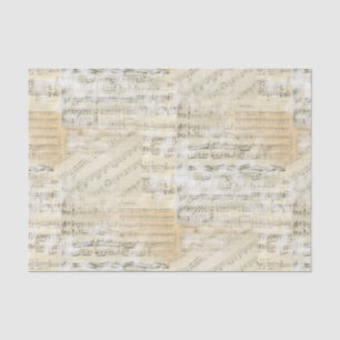 Vintage Sheet Music Tissue Paper