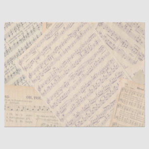 Vintage Sheet Music Wedding