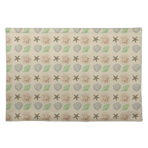 Vintage Shells Cloth Placemat