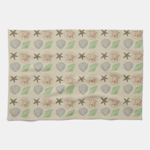 Vintage Shells Kitchen Towel