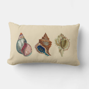 Vintage Shells Lumbar Pillow