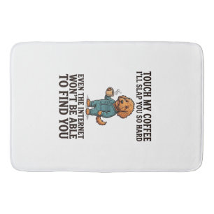 Vintage Sheltie Dog I Love My Bruiser Retro Design Bath Mat