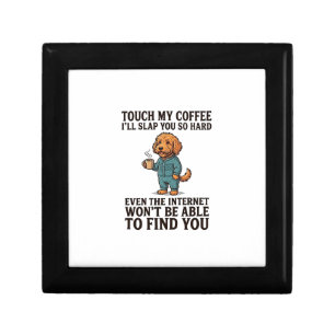 Vintage Sheltie Dog I Love My Bruiser Retro Design Gift Box