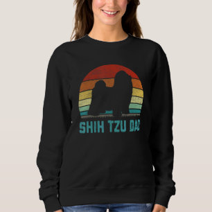 Vintage Shih Tzu Dad  Dog Sweatshirt
