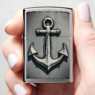 Vintage Ship Anchor #2 Zippo Lighter