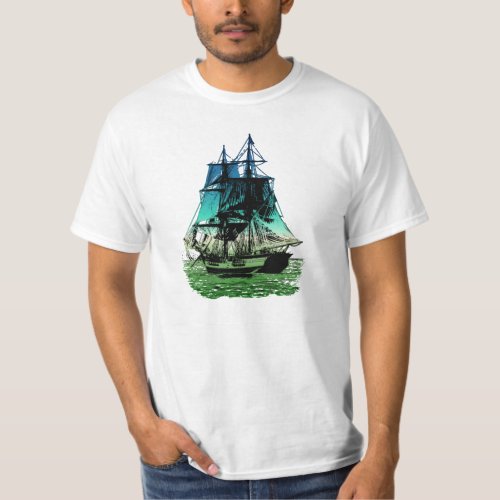 Vintage Ship T_Shirt