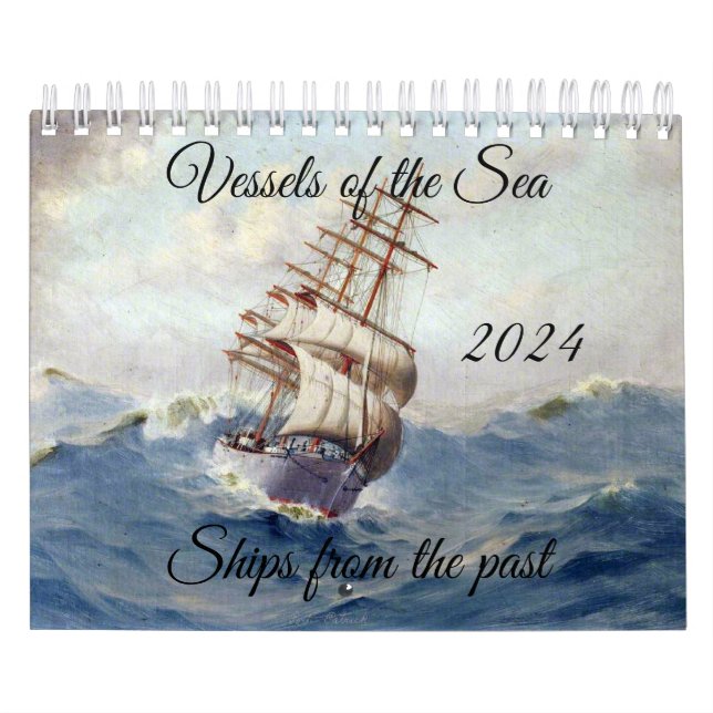 Vintage Ships Calendar (Cover)