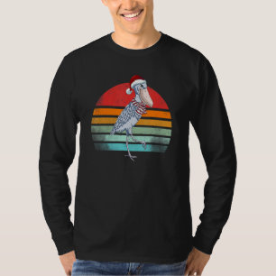 Vintage Shoebill African Bird Aztec Mayan Bird Chr T-Shirt