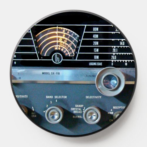 Vintage Short Wave Radio PopSocket