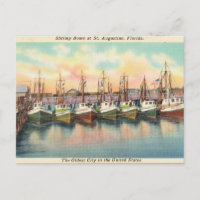 Vintage Shrimp Boats, St. Augustine Florida