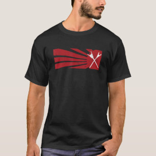 vintage Shuffleboarding for men women retro Shuffl T-Shirt