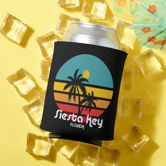 Vintage Siesta Key Florida Can Cooler (In Situ Summer)