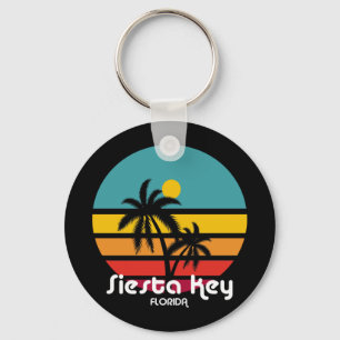 Vintage Siesta Key Florida Keychain