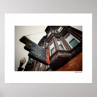 Vintage Sign Poster Print