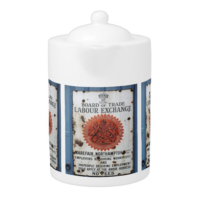 VINTAGE SIGN Teapot (Front)