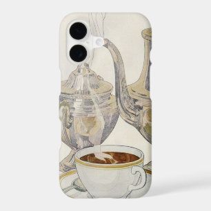 Vintage Silver Coffee Service iPhone 17 Case