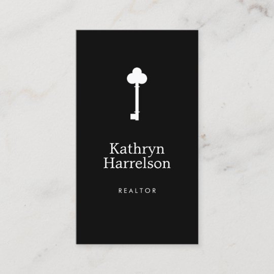 Vintage Simple Key Real Estate Interior Designer Business Card Vintage Simple Key Real Estate Interior Designer Business Card Zazzle