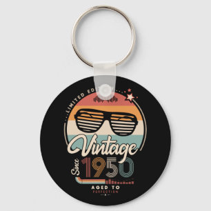 Vintage since 1950 keychain