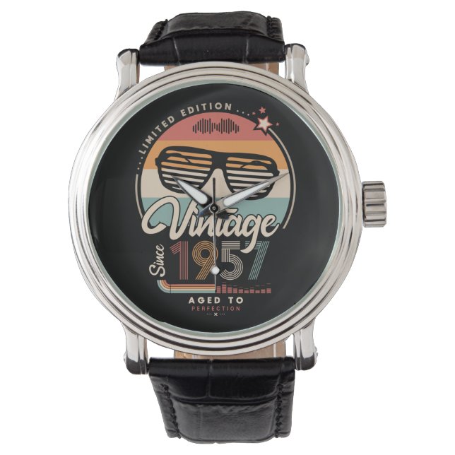 Vintage since 1957 watch (Front)