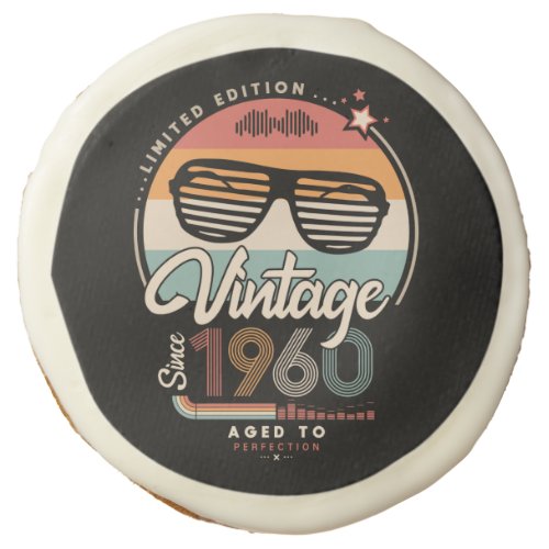 Vintage since 1960 sugar cookie