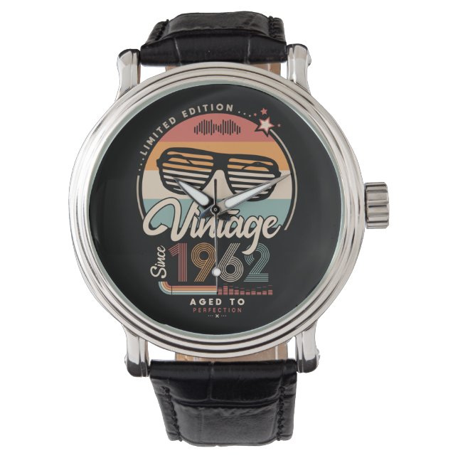 Vintage since 1962 watch (Front)