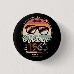 Vintage since 1963 button