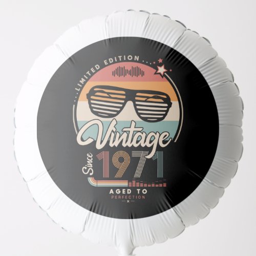 Vintage since 1971 balloon