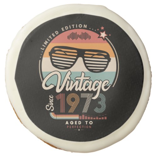 Vintage since 1973 sugar cookie