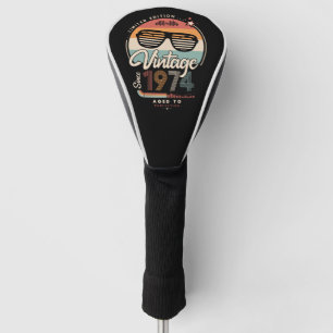 Vintage since 1974 golf head cover