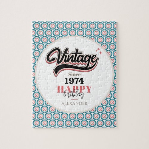 Vintage since _ 1974 jigsaw puzzle