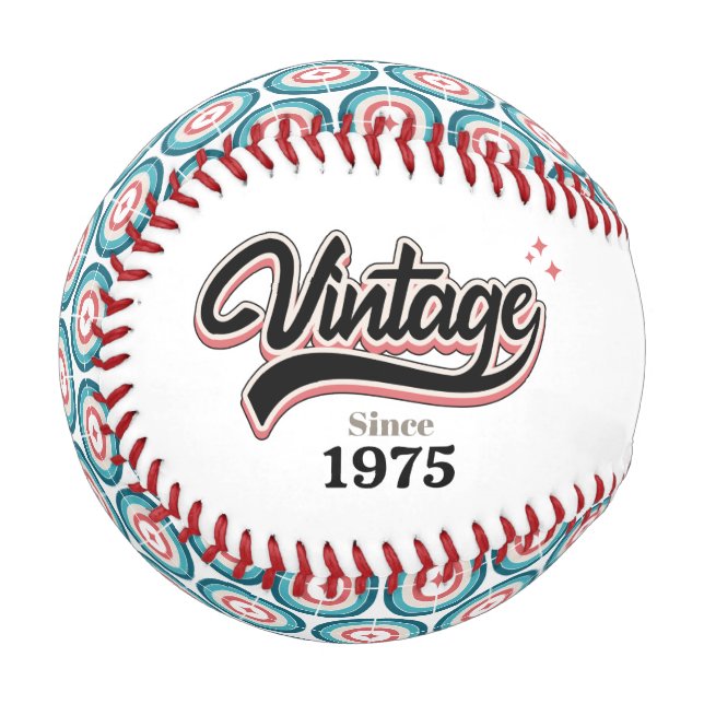 Vintage since - 1975 baseball (Front Left)