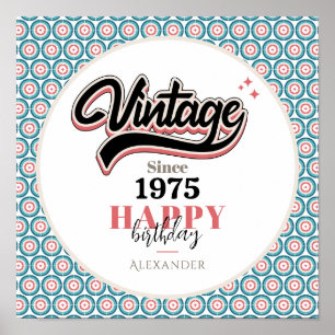 Vintage since - 1975 poster