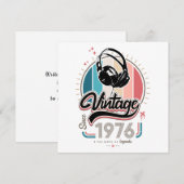 Vintage since 1976 headphones (Front/Back)