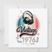 Vintage since 1976 headphones (Front)