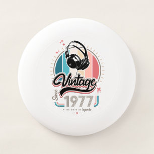 Vintage since 1977 headphones Wham-O frisbee
