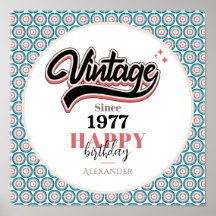 Vintage since - 1977