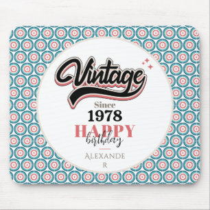 Vintage since - 1978 mouse pad