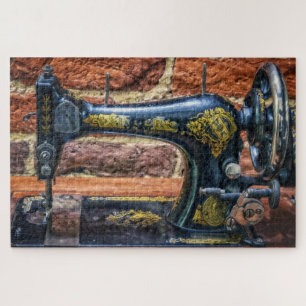 Vintage Singer Sewing Maching Jigsaw Puzzle