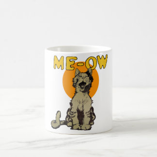 Vintage Singing Alley Cat Gift Mug
