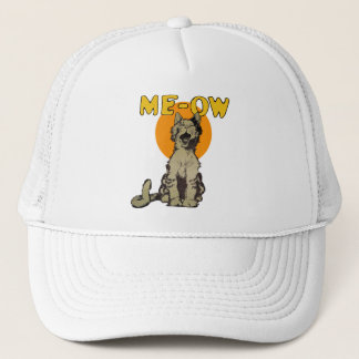 Vintage Singing Alley Cat Trucker Hat