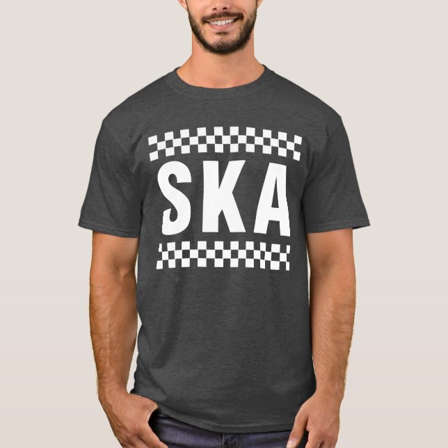 Vintage Ska Music T-Shirt (Front)